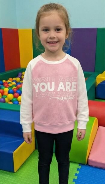 The "Cozy" Textured Raglan T-Shirt – Pink